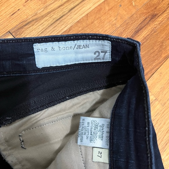 Rag and Bone Moto Zipper Jeans - Picture 5 of 8